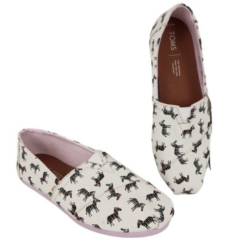 Toms Venice Zebra Shoe